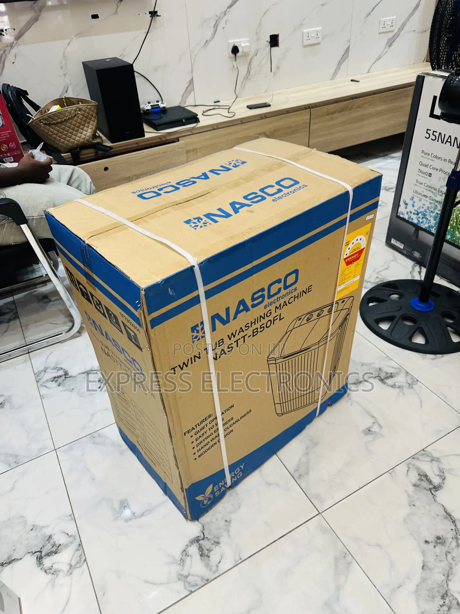 Home of Quality Wm Topload Nasco 5kg Twintub White