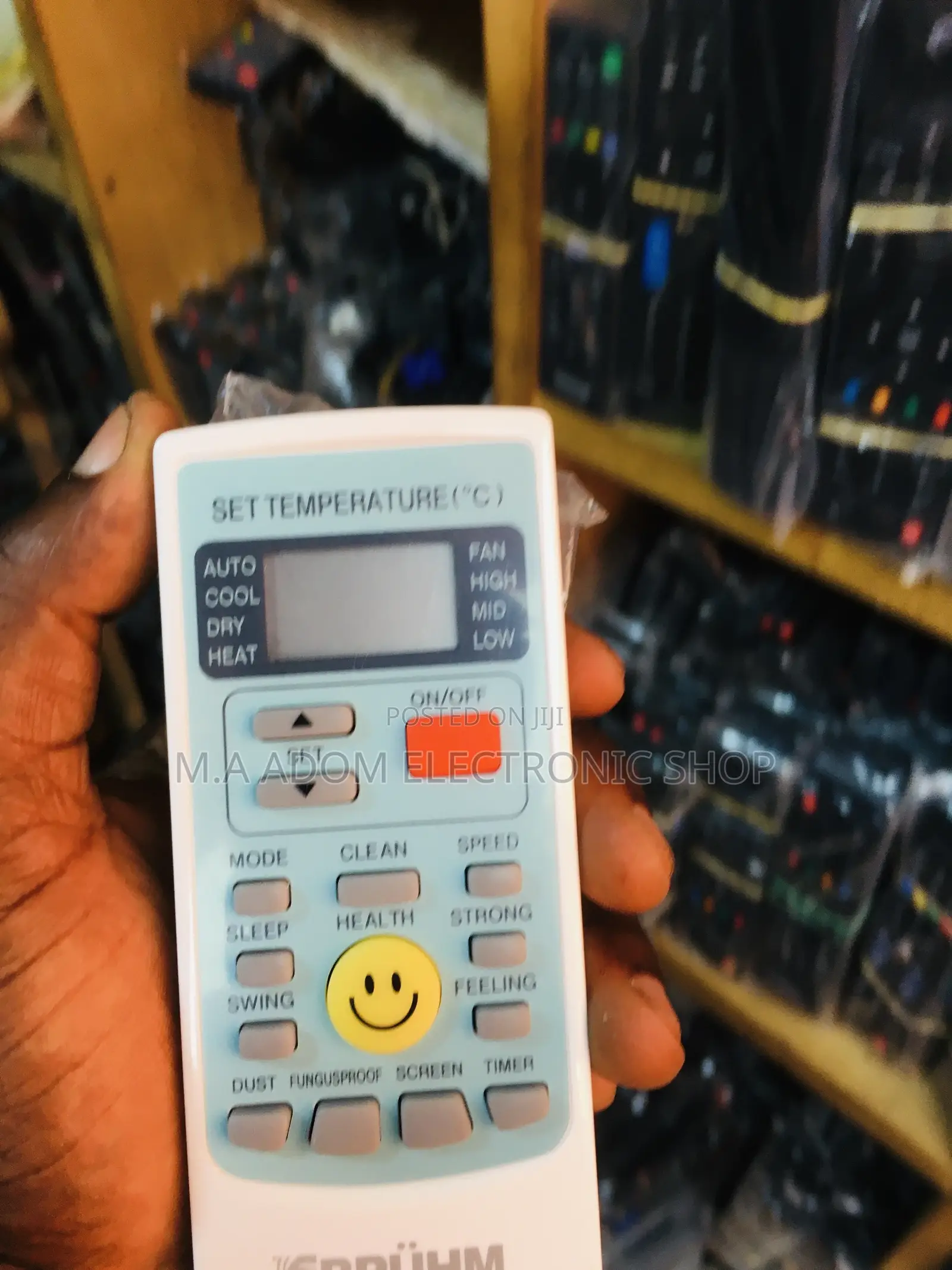 Bruhm Air Conditioner Remote