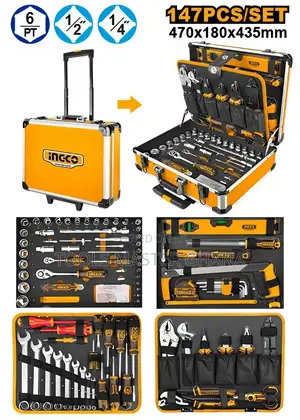 147 Pcs Handtools Set - Hkthp21471