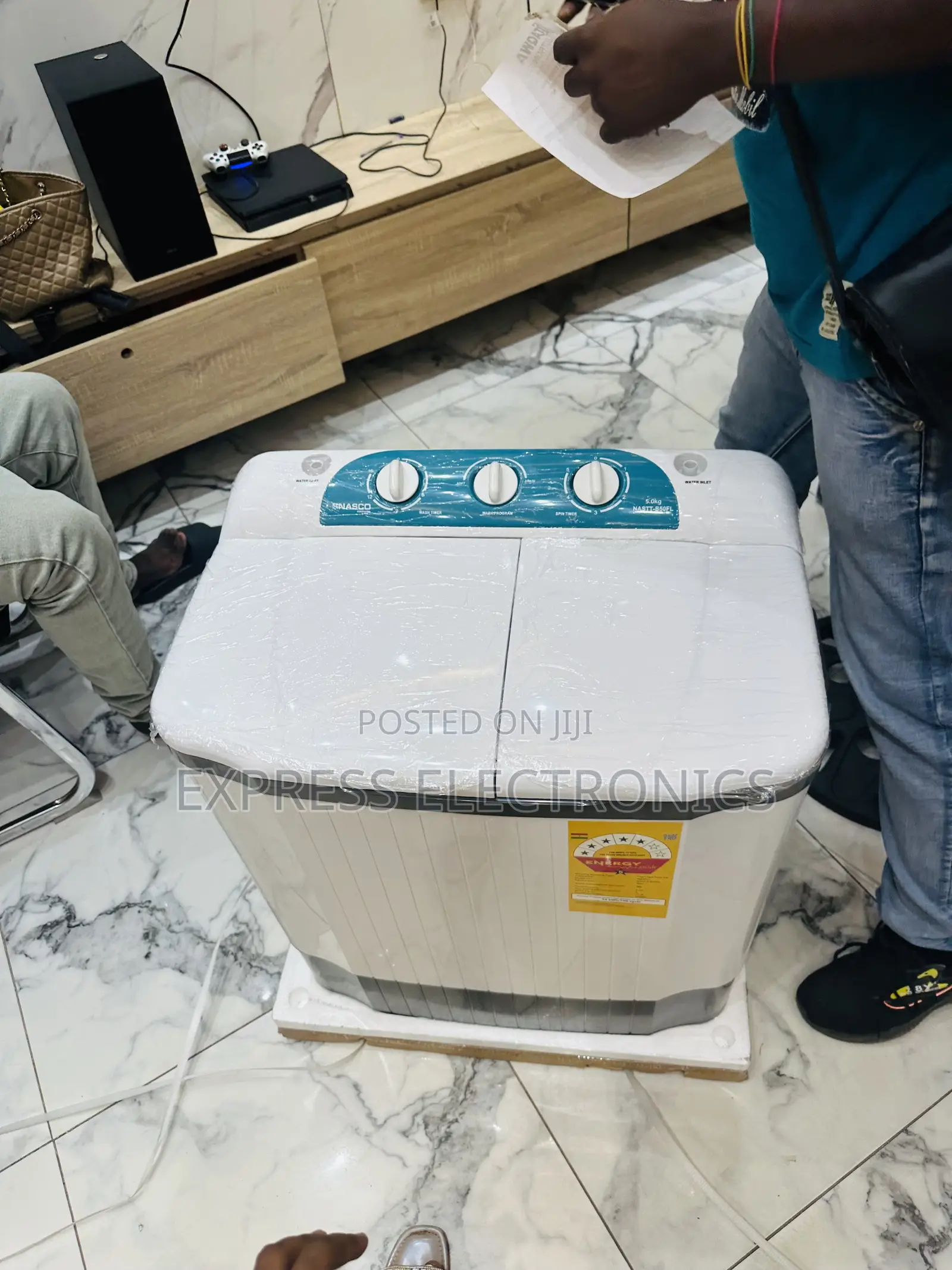 Super High Spin Washing Machine 5kg Topload Nasco