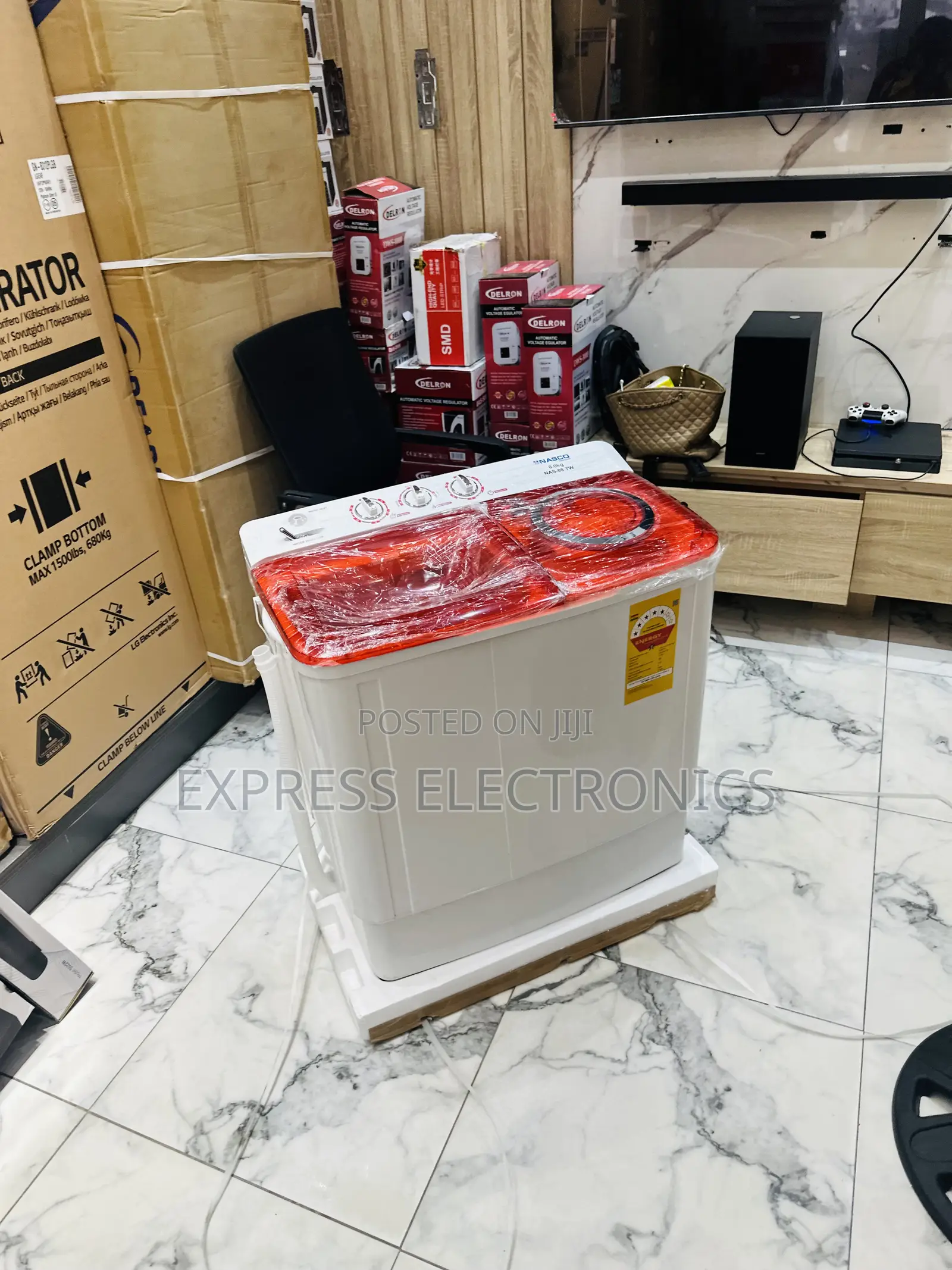 Superior New White Washing Machine 8kg Topload Twintub