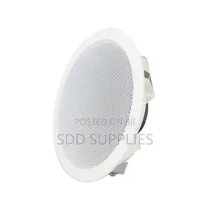 6.5 Inch, 10W Fast Mount Rimless Ceiling Speaker