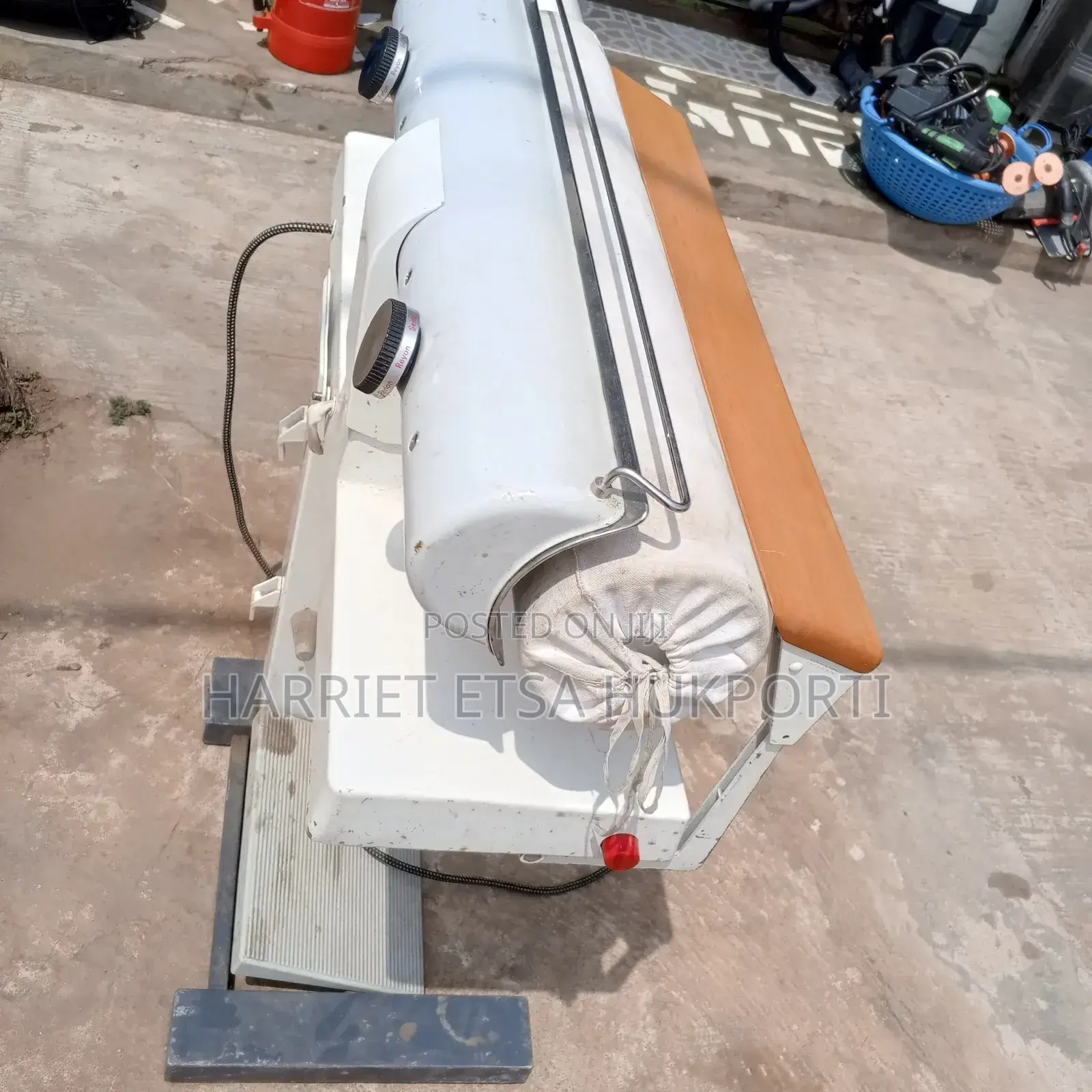 Used Aeg Industrial Iron From Italy(Please Read The Description)