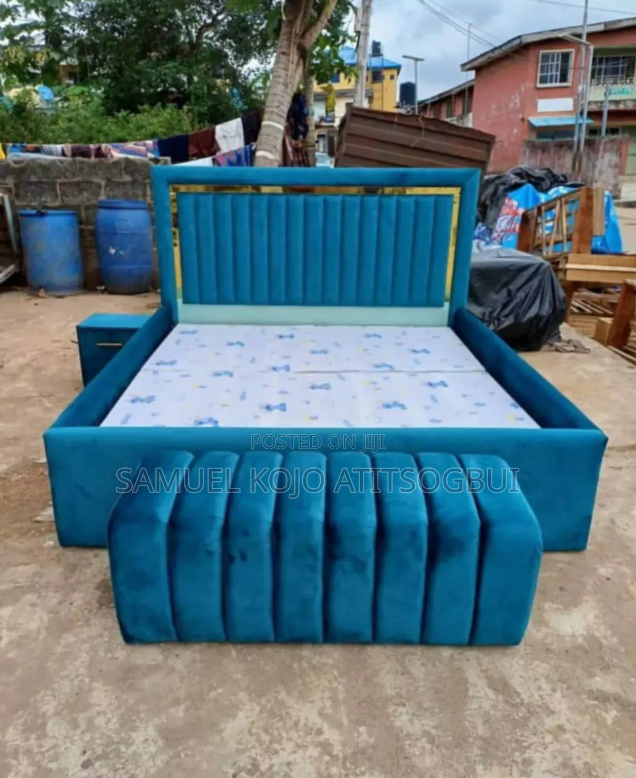 Ottoman, Drawer Double Bed Frame