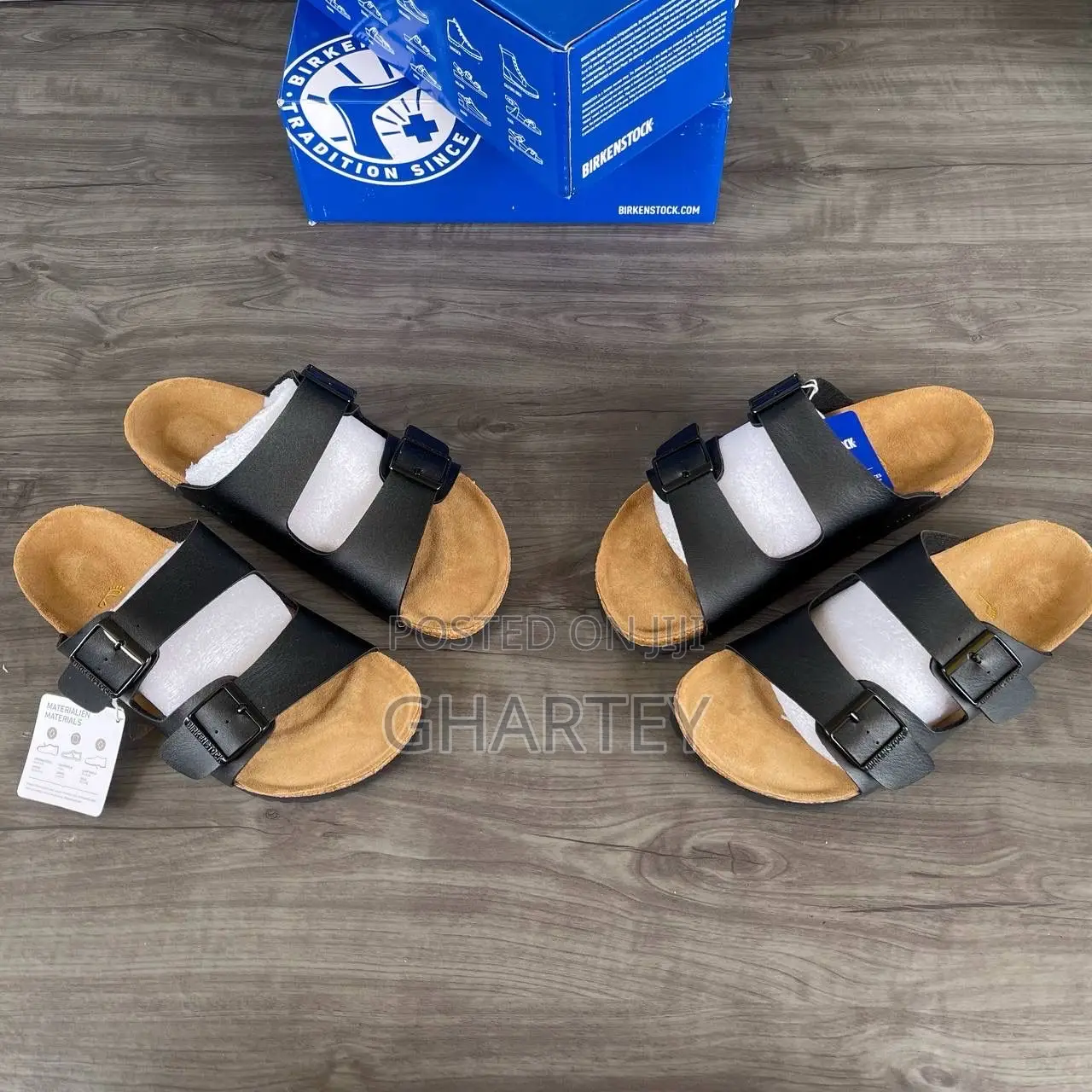 Smooth Quality Leather Arizona Casual Sandals