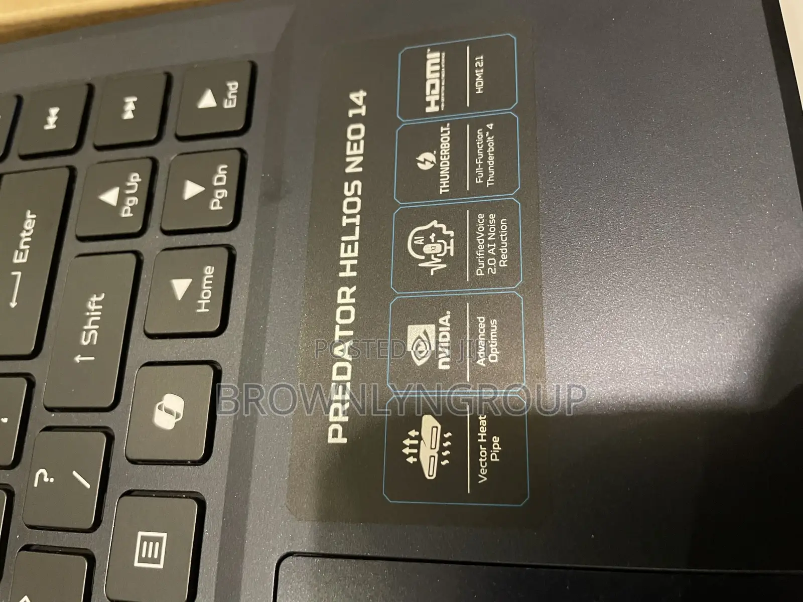 New Laptop Acer Predator Helios Neo 14 16GB Intel Core Ultra 7 SSD 1T