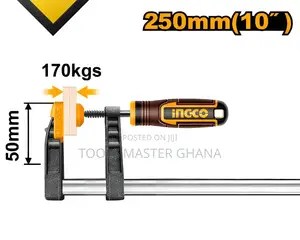 F Clamp With Plastic Handle - Hfc020503