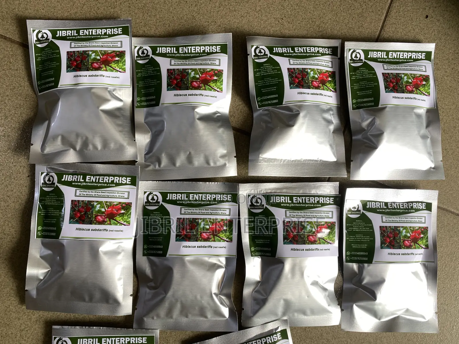 Red Roselle(Hibiscus Sabdariffa)”Sobolo”