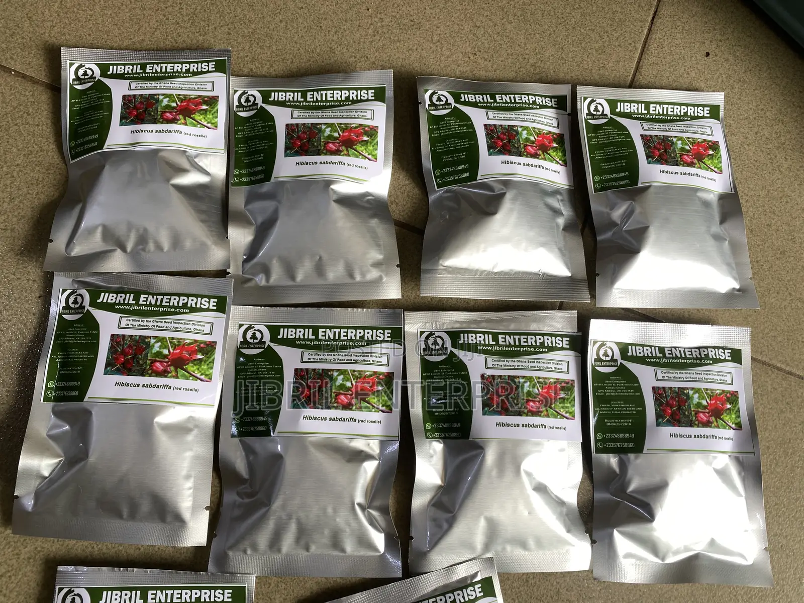 Red Roselle(Hibiscus Sabdariffa)”Sobolo”