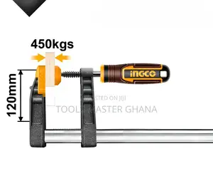 F Clamp With Plastic Handle - Hfc021202