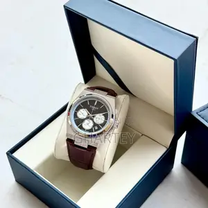 Photo - Men’S Chronograph Analog High Quality Leather Tissot Watch