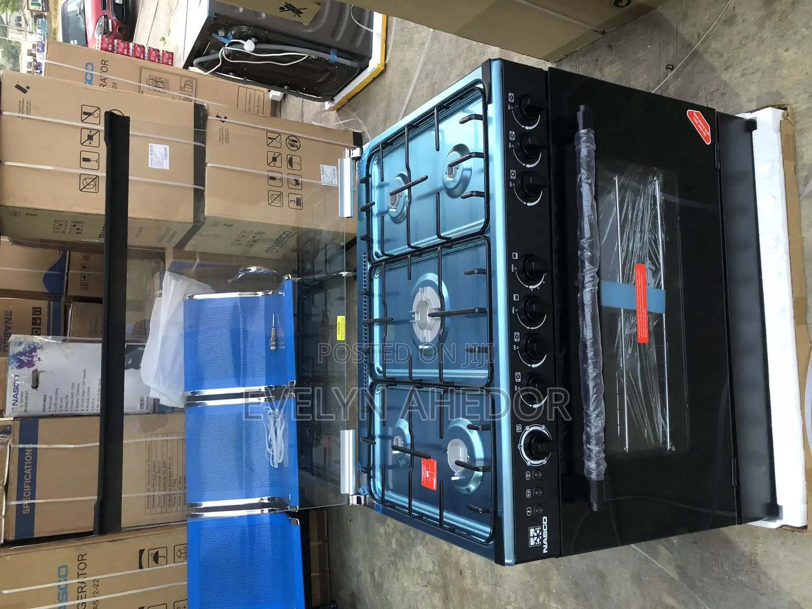 Affordable Nasco Gas Cooker 90 by 60 With 5 Burners Availabl