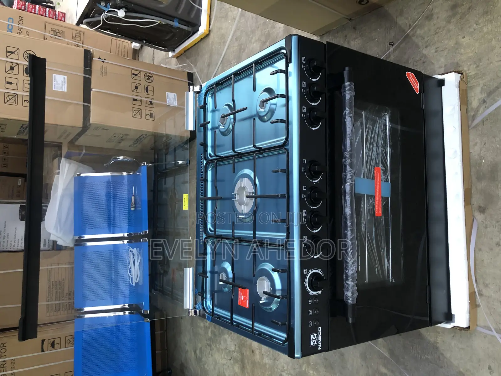 Affordable Nasco Gas Cooker 90 by 60 With 5 Burners Availabl