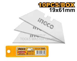 10 Pcs Utility Knife Blades Set - Hukb61001