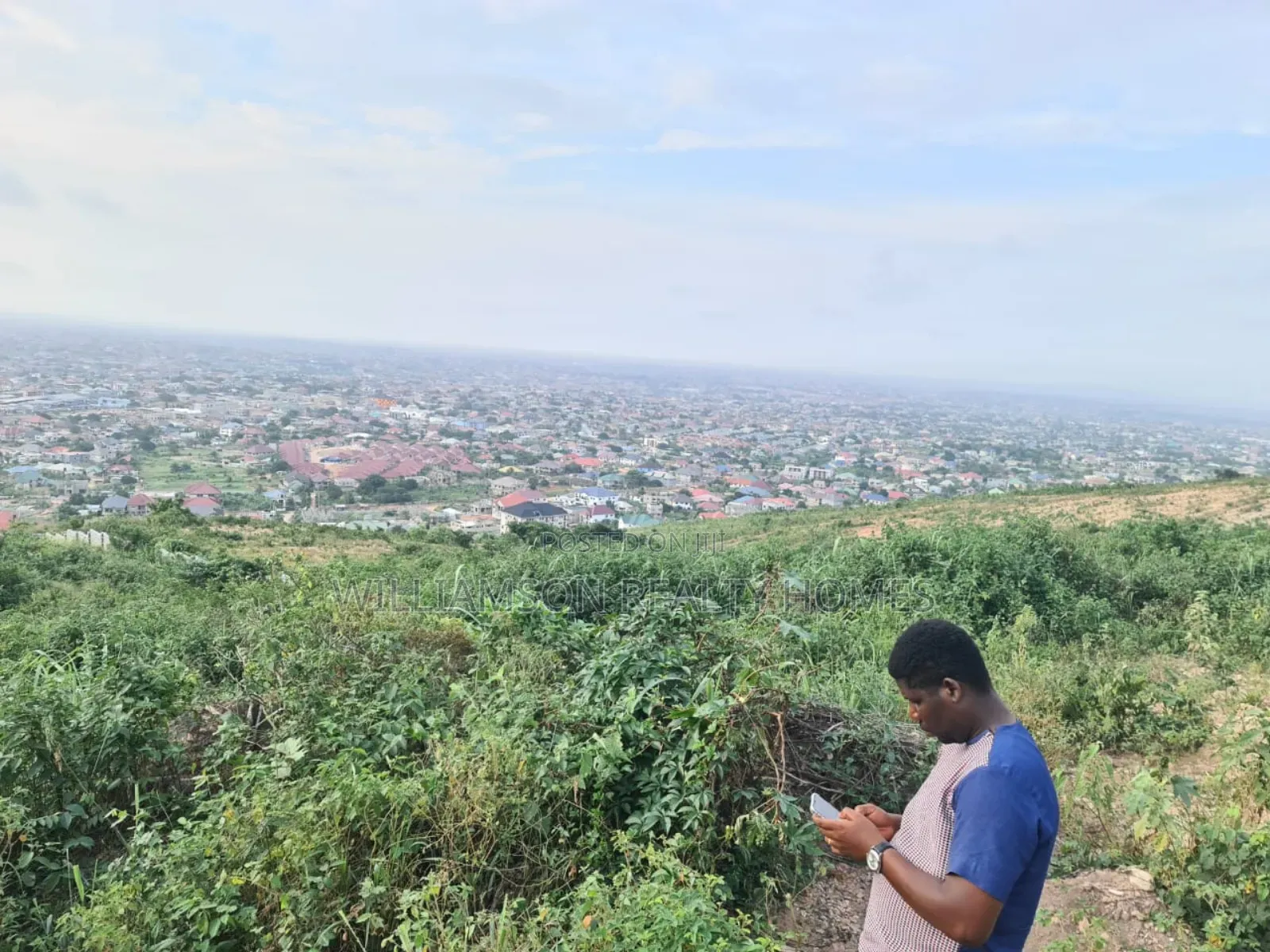 90 by 70 Road Side Plot of Land for Sale in a Good Location