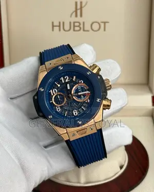 Big Bang Unico King Gold Blue Ceramic 44 Mm