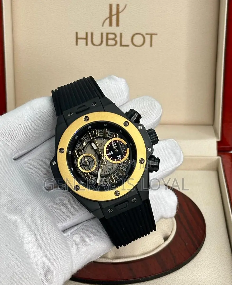 Big Bang Unico King Gold Blue Ceramic 44 Mm