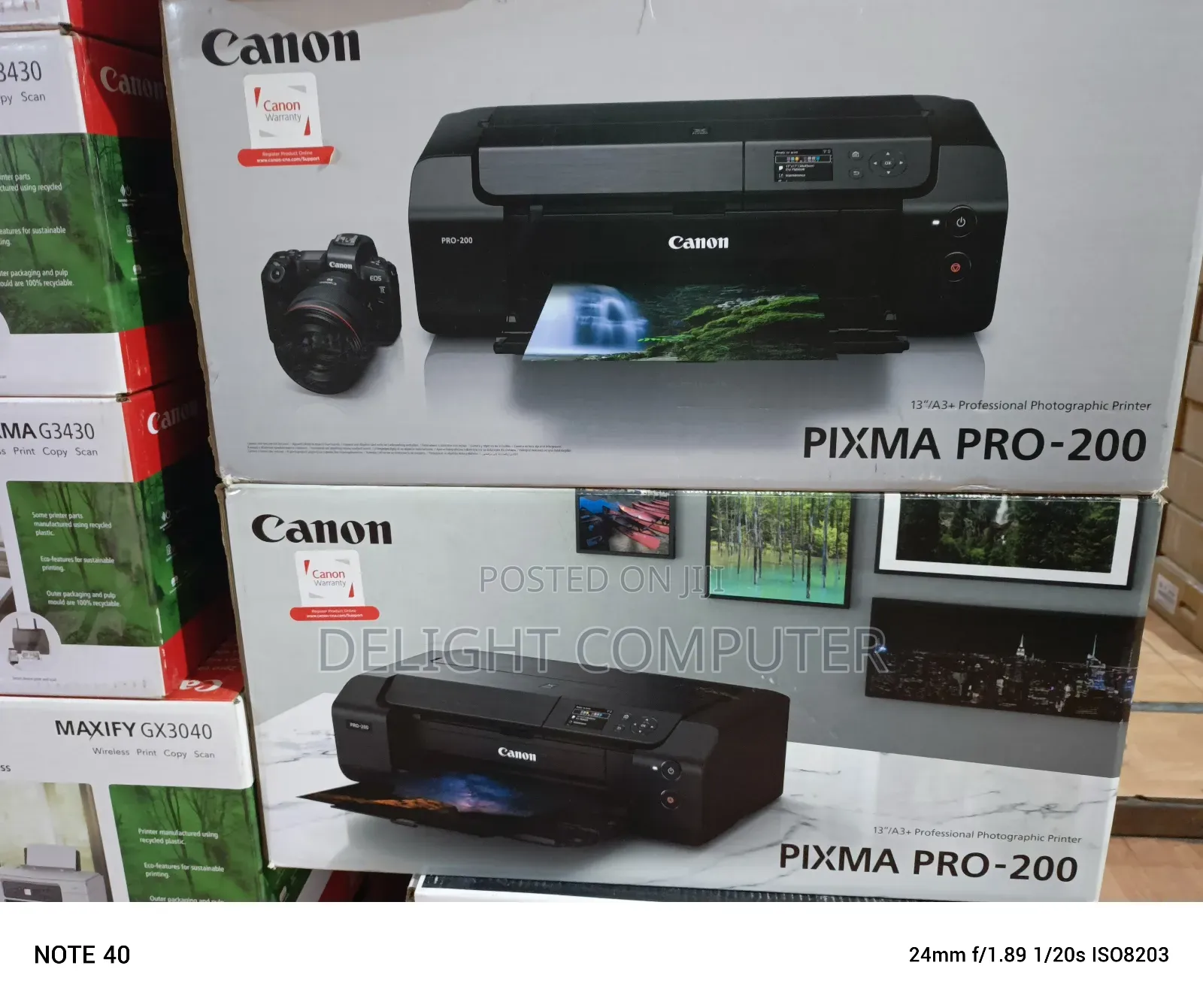 Canon PIXMA PRO-200 A3+/A4 Photo Printer Inkjet /Wi-Fi