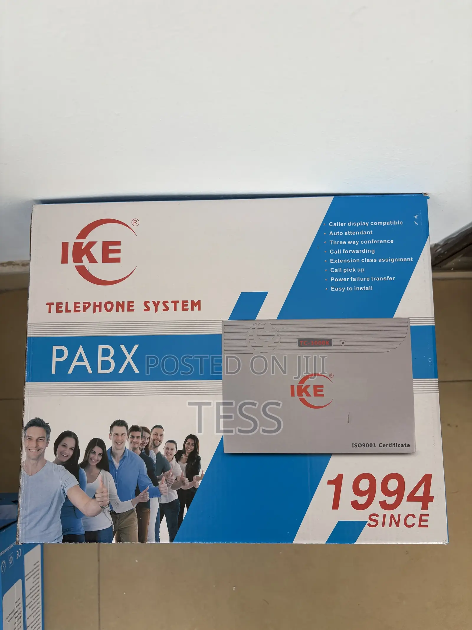 IKE Pabx 8ext Extension+ 4 Co-Line Non-Expandable TC-208P