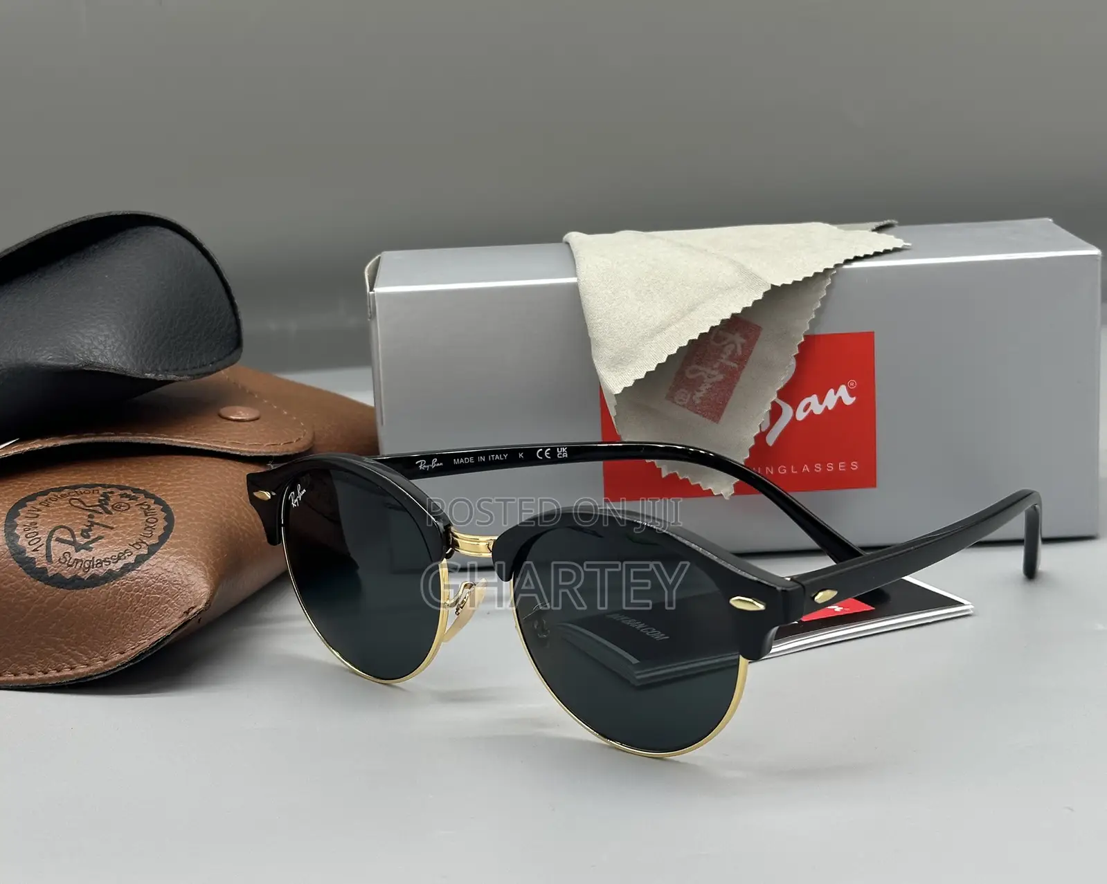 Ray Ban Clubmaster Luxury Fashion Sunglasses(Free Delivery)