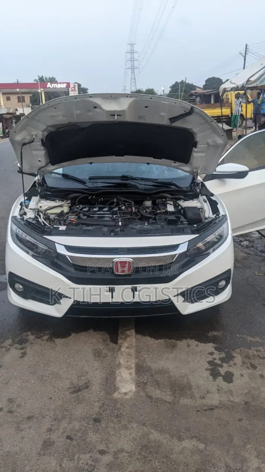 Honda Civic Touring Sedan 2019 White