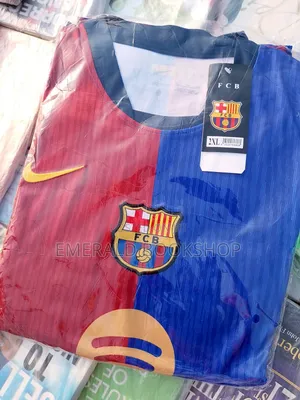 Barcelona Home and Second Away Kits 2024/2025 Shirt and Shot