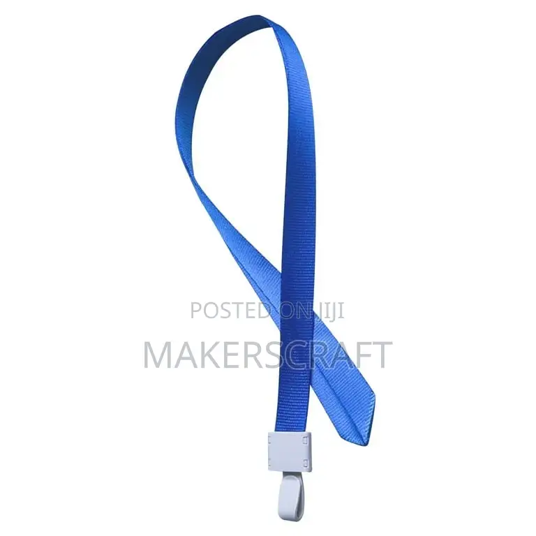 Lanyard, Plain Lanyard With Plastic Hook for ID Card Holder