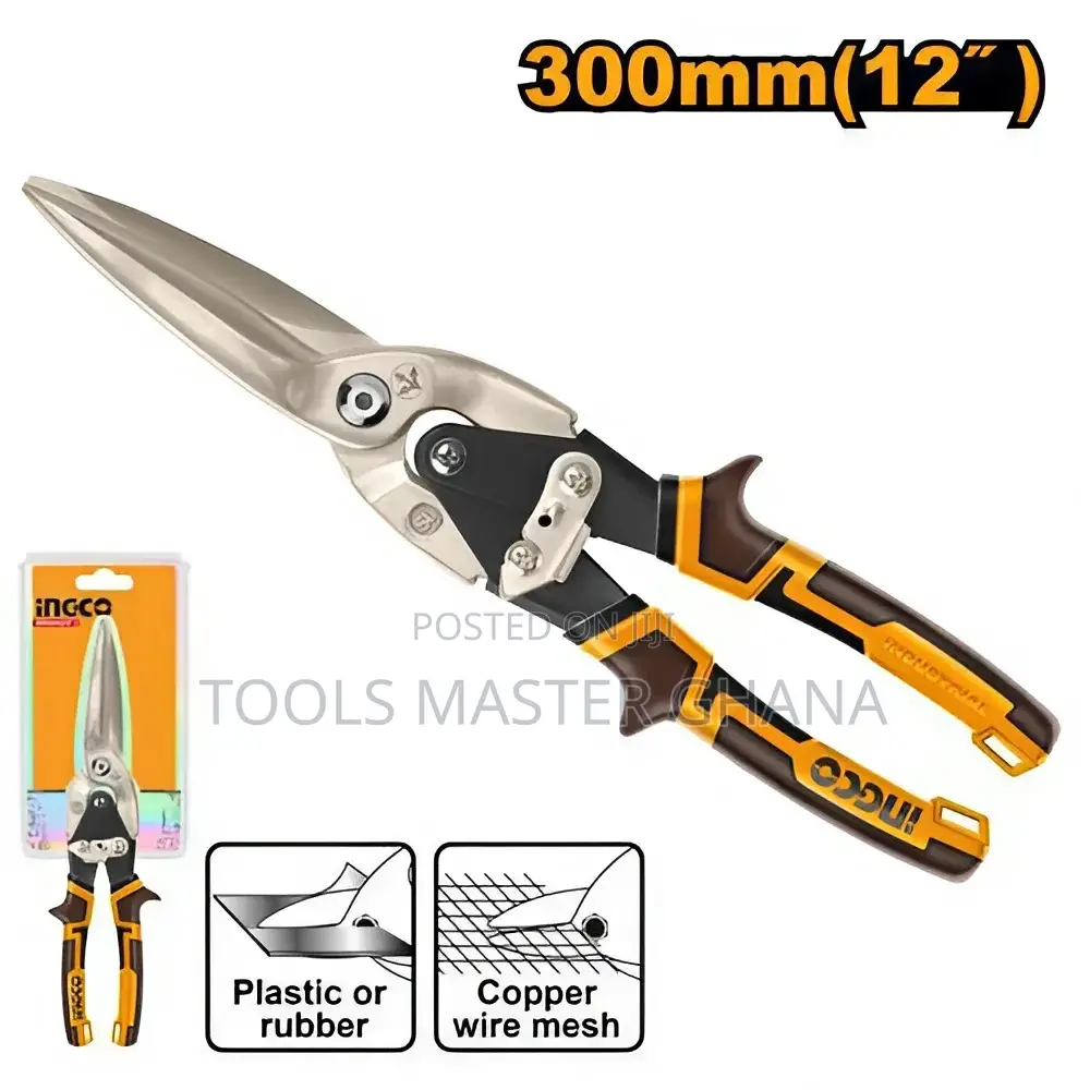Long Straight Aviation Snip - Htsn0112s
