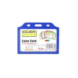Hard Plastic ID Card Holder