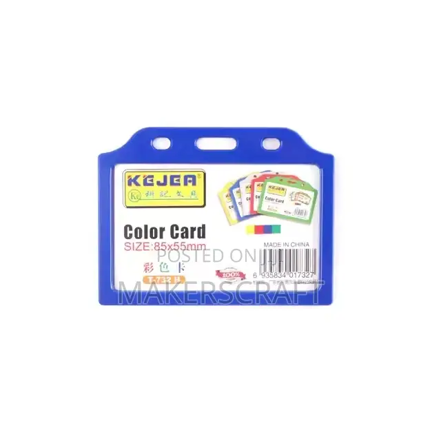 Hard Plastic ID Card Holder