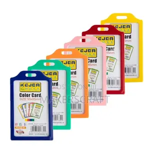Hard Plastic ID Card Holder