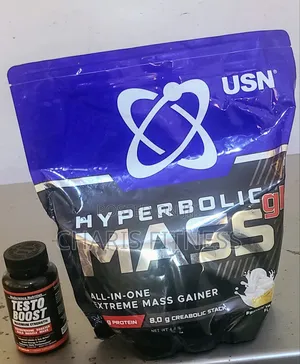 Photo - Hyperbolic Mass Gainer 2kg + Testo Boost (Promo Price)