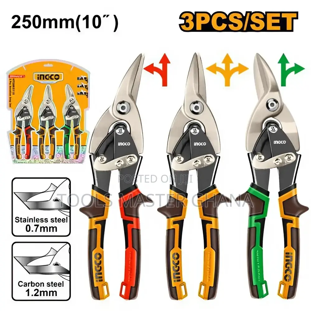 3 Pcs Aviation Snip Set - Htsnk0110