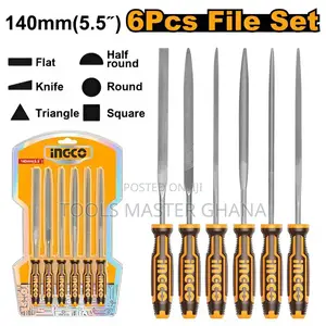 6 PCS File Set - Hktf63