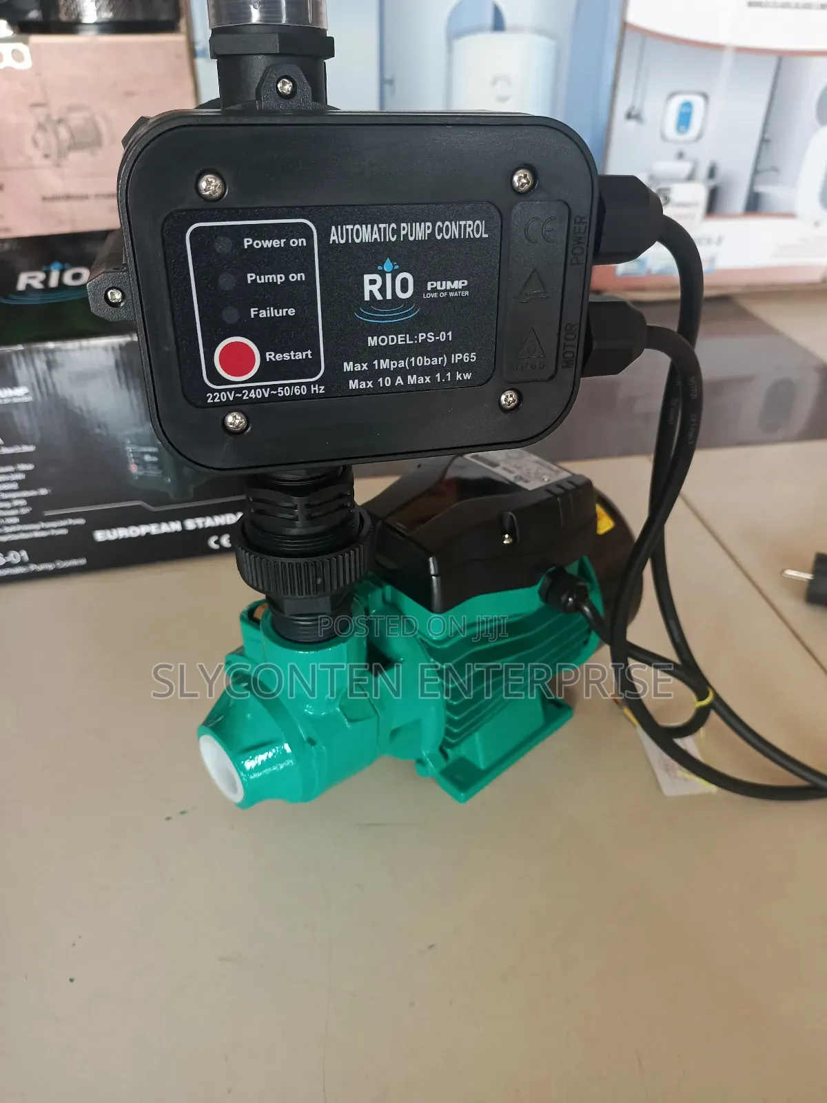 Rio 0.5hp Automatic Water Pump Complete
