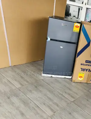 Authentic Top Freezer Pearl Doubledoor 90 Liters Dark Fridge