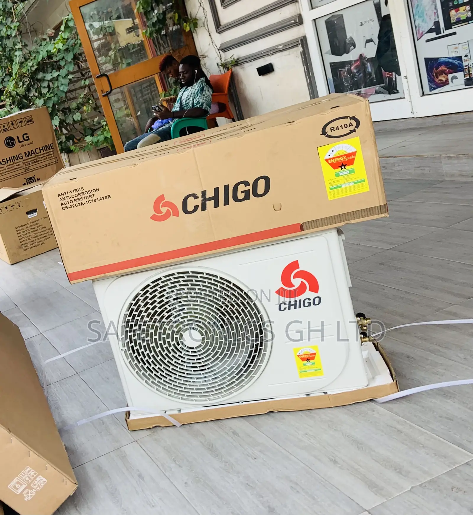 High Efficiency 1.5 HP Split Chigo R410 White AC