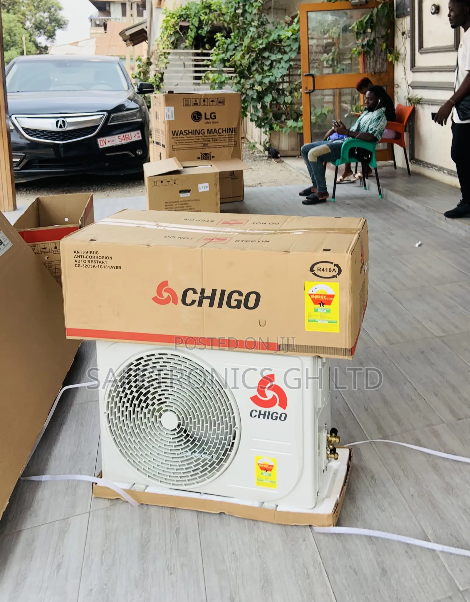 Kindly Get 1.5 HP Split R410 Chigo White AC