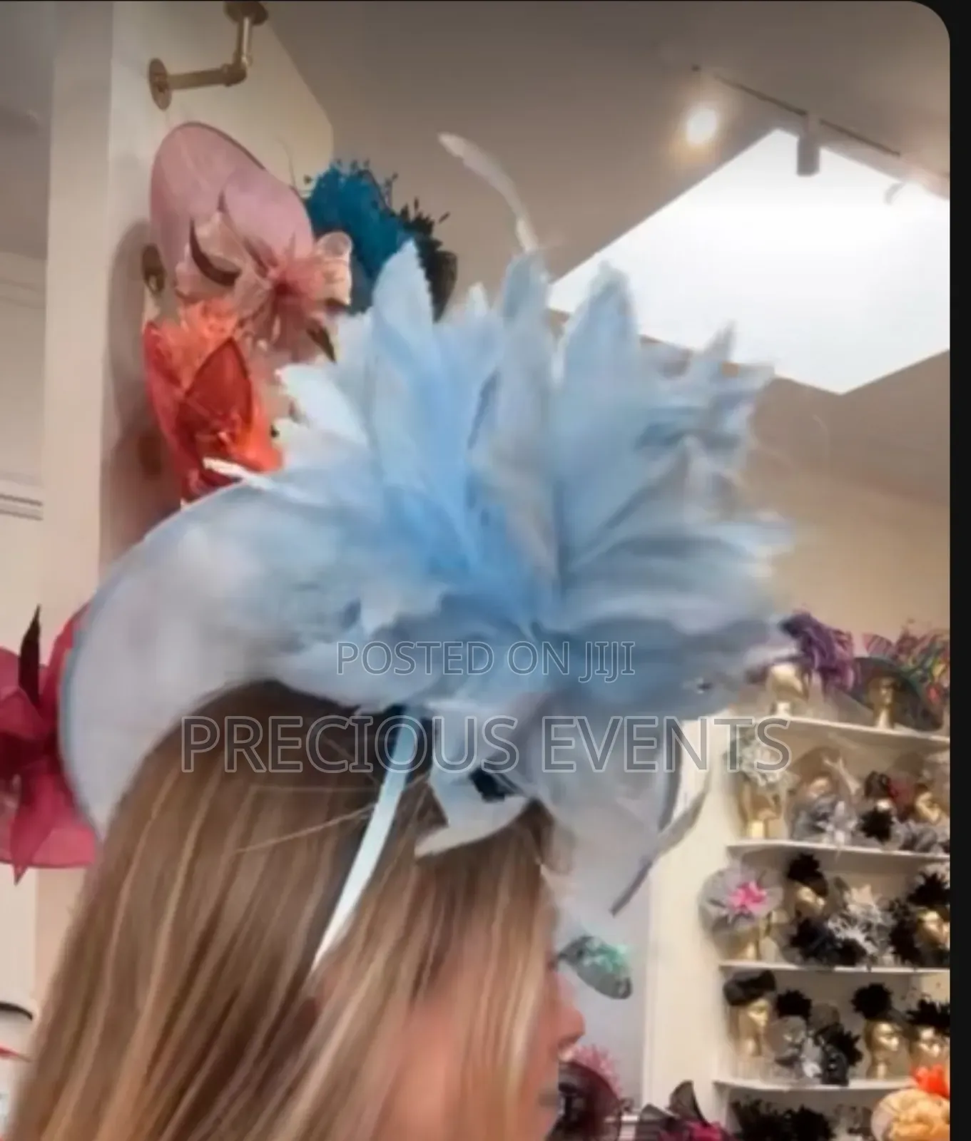 Different Colours of Fascinators