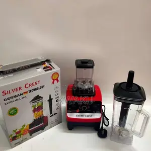 Silver Crest 2 in 1 Multipurpose Electric Blender- Red/Black