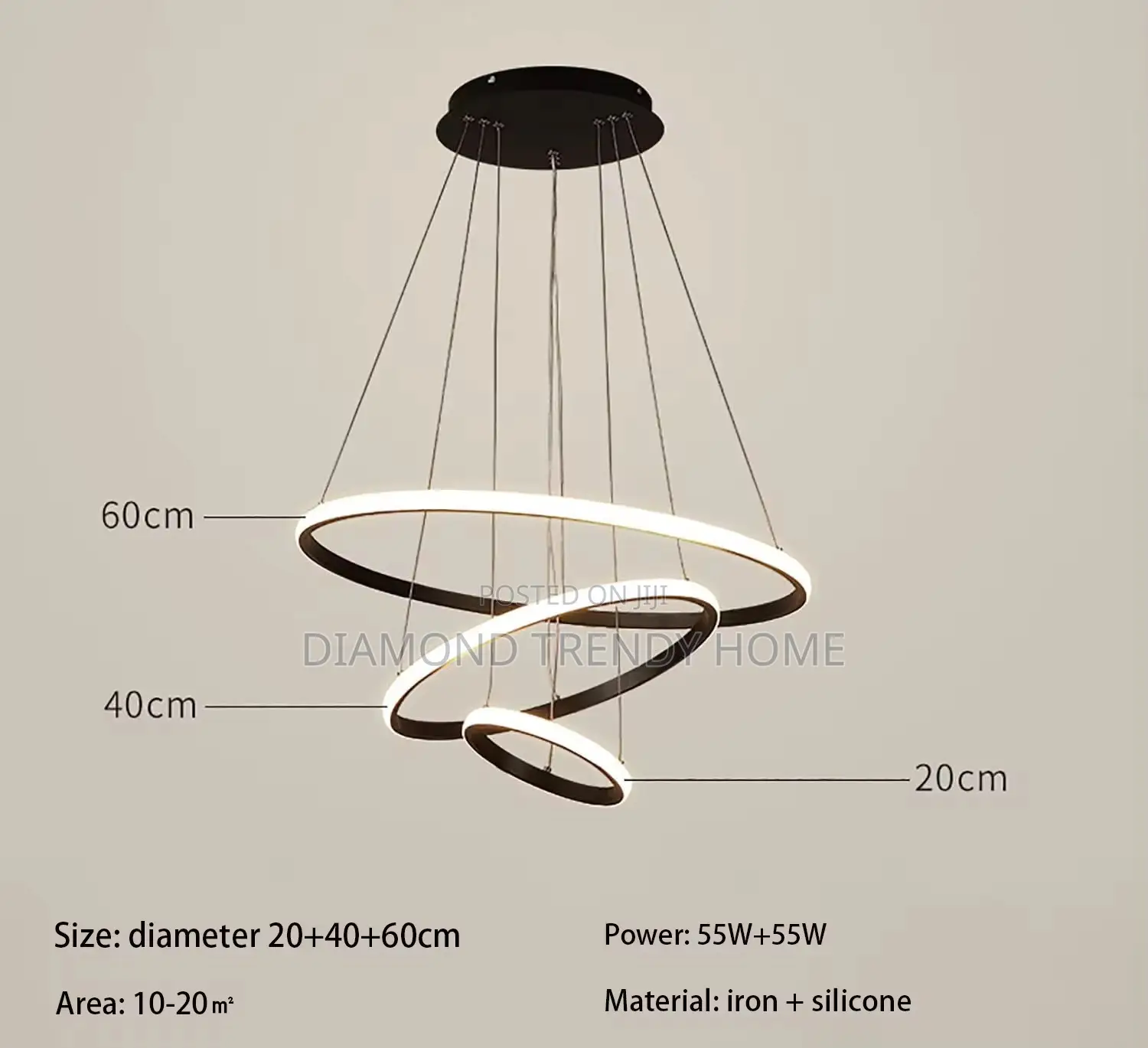 Acrylic Led Chandelier