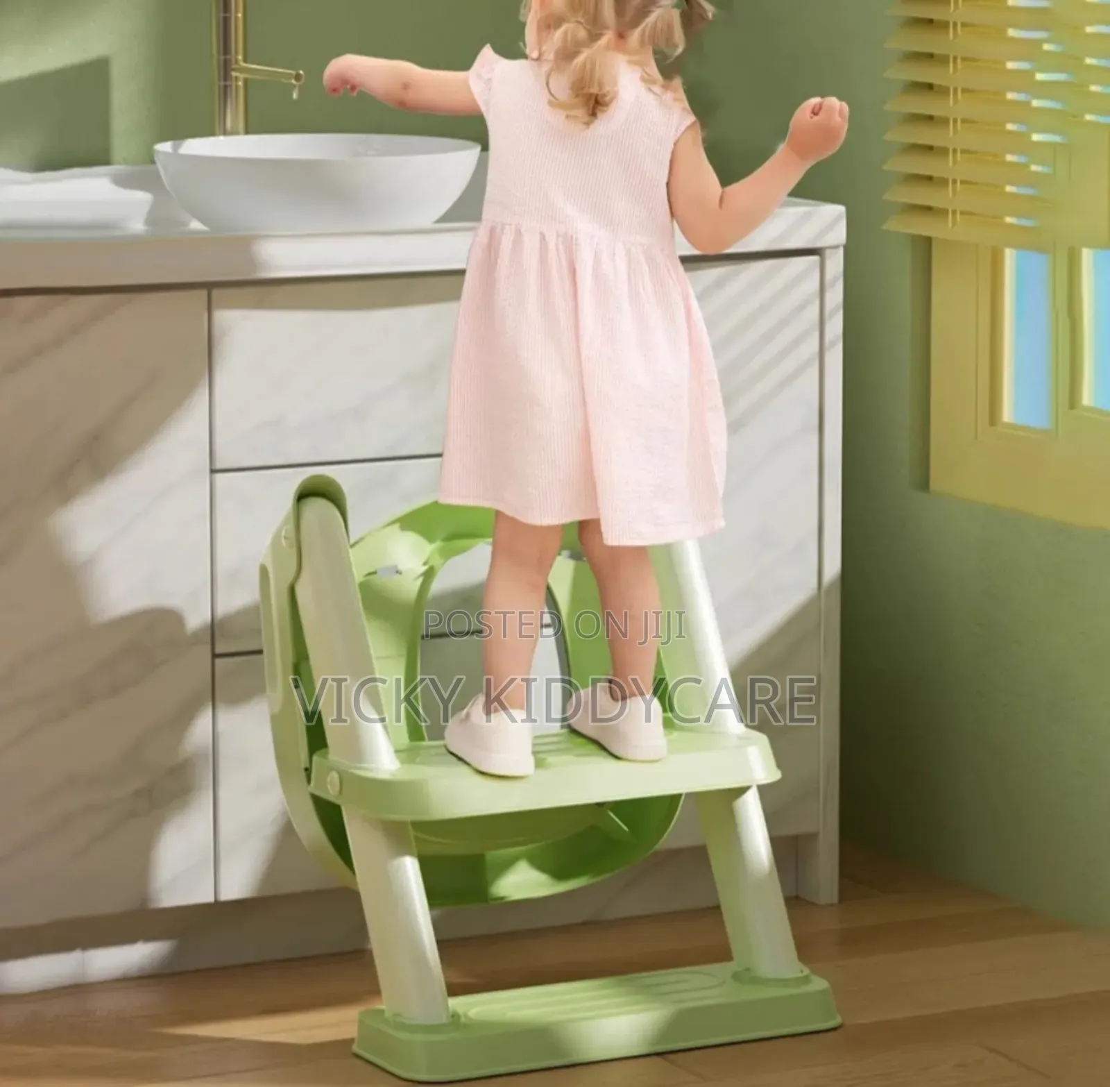 2 In 1 Toilet Ladder Potty Step And Toilet Seat