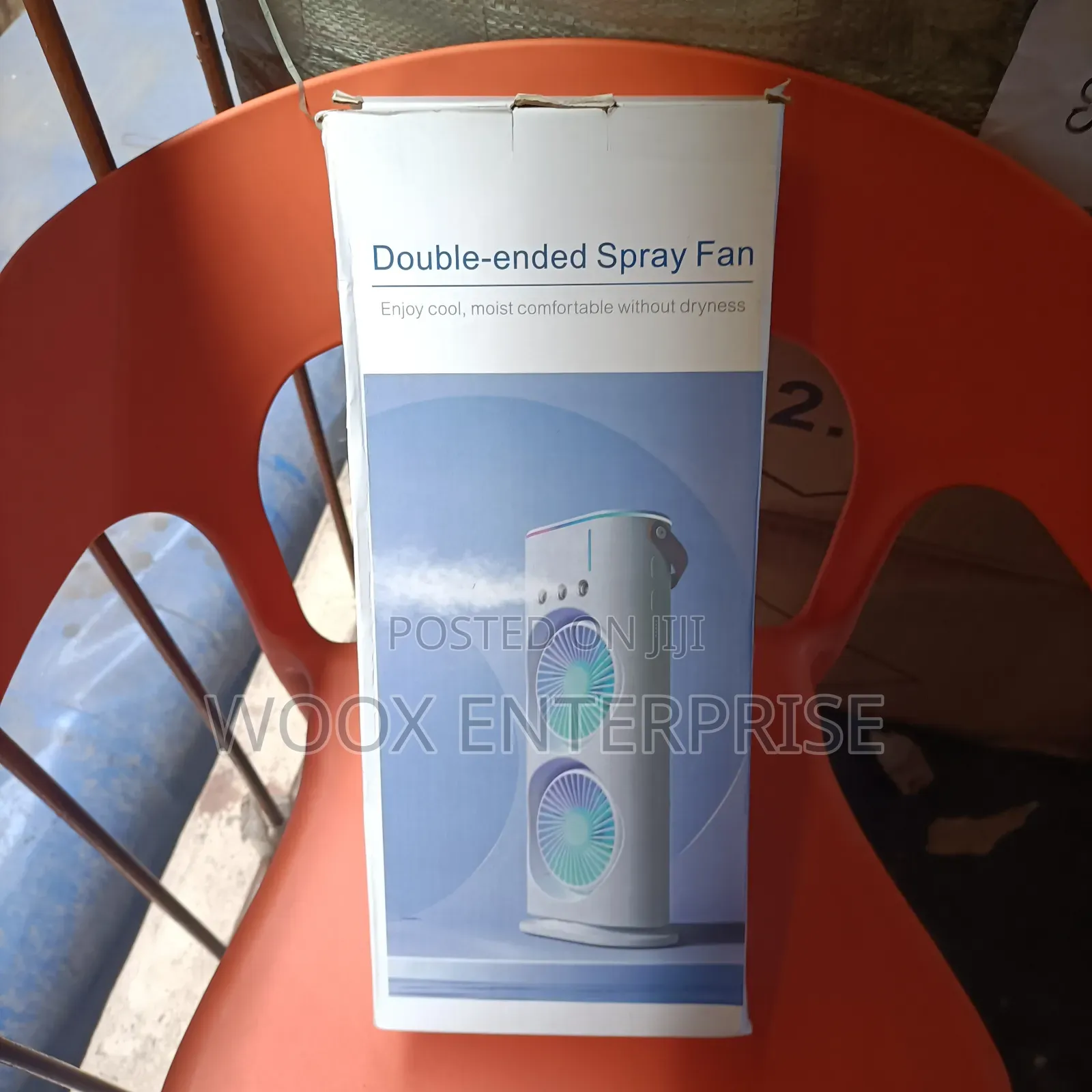 Double Air Cooler/Air Cooling Fan (Rechargeable)