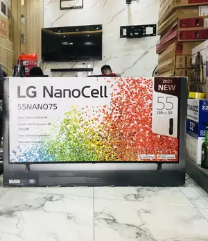 UHD Crystal LG 55 Inch Nano75 Nanocell Smartscreen Tv