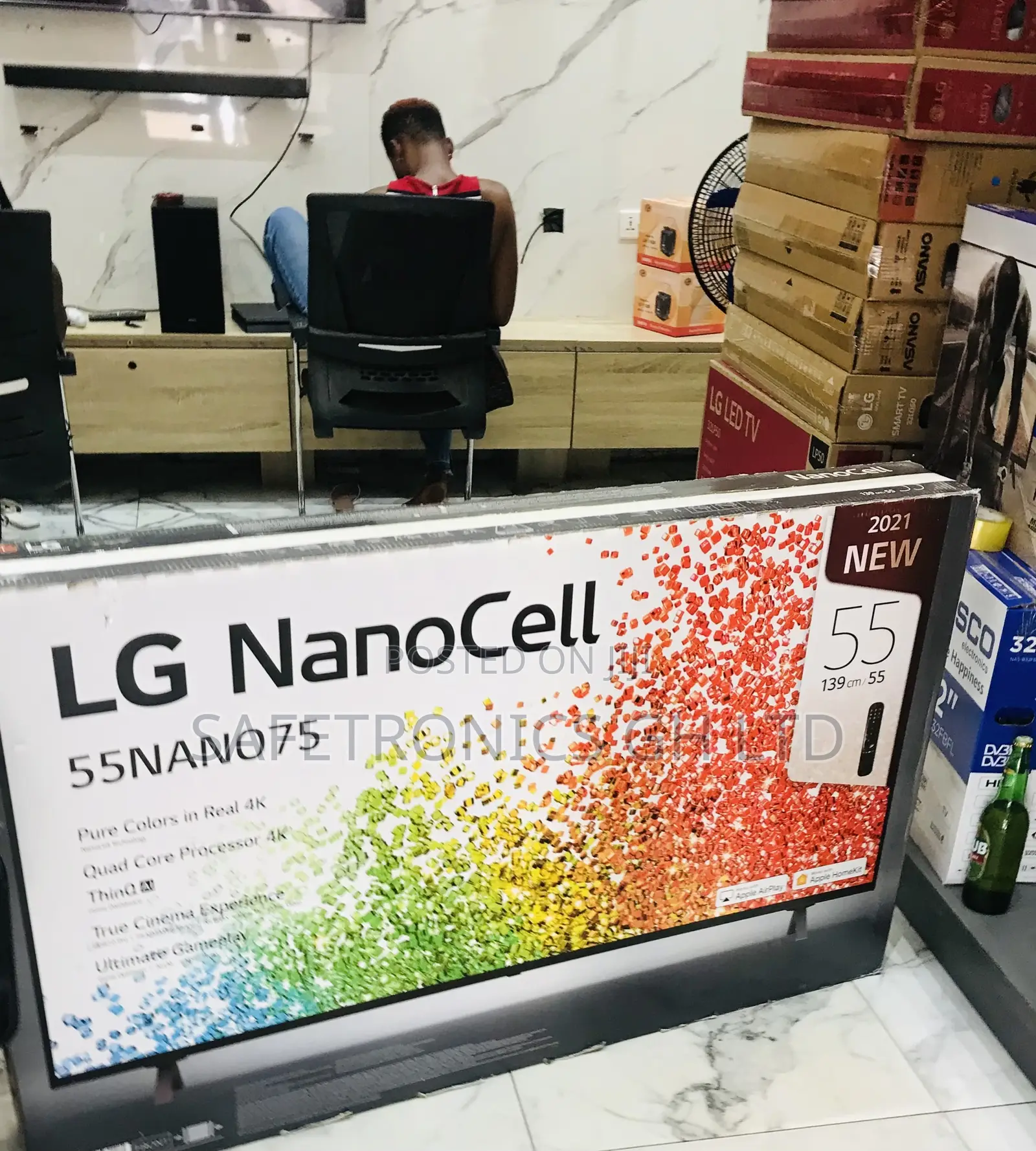 Kindly Buy LG 55 Inch Nano75 Nanocell Smartscreen Tv