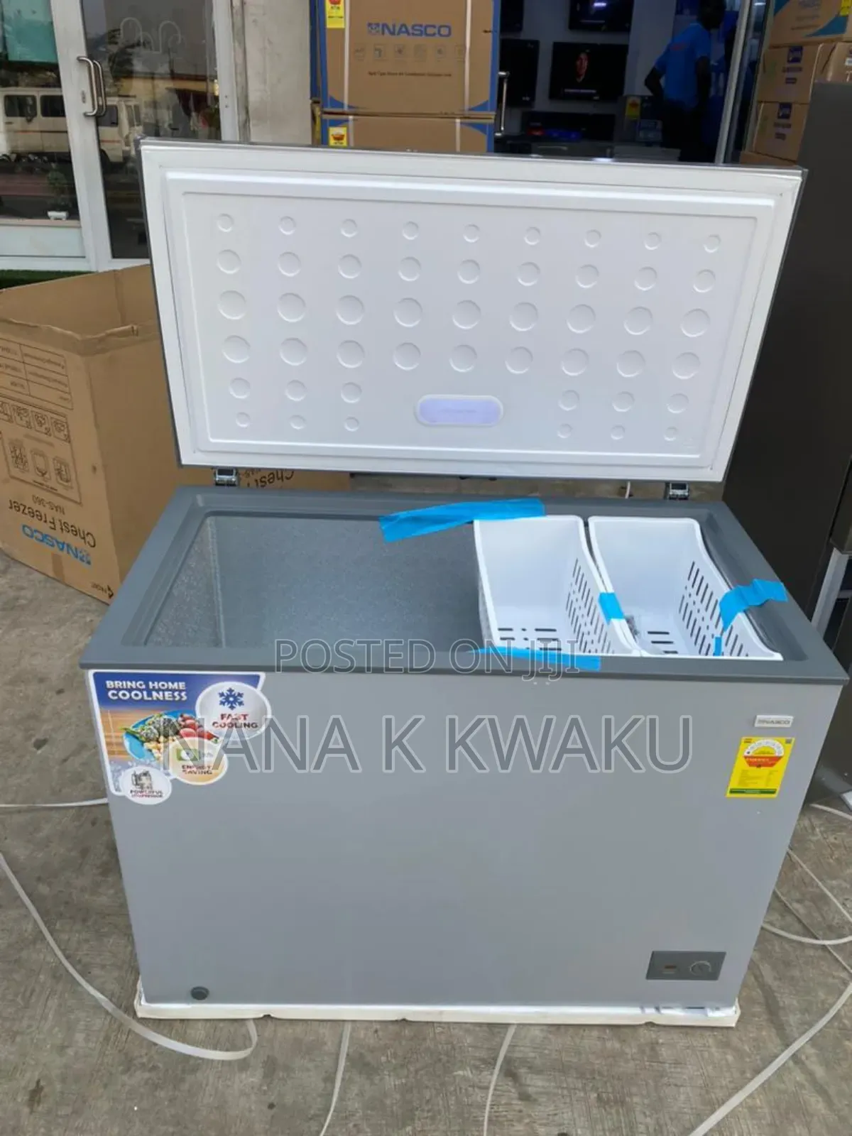 Speed Freezer_nasco 290litres Chest Freezer