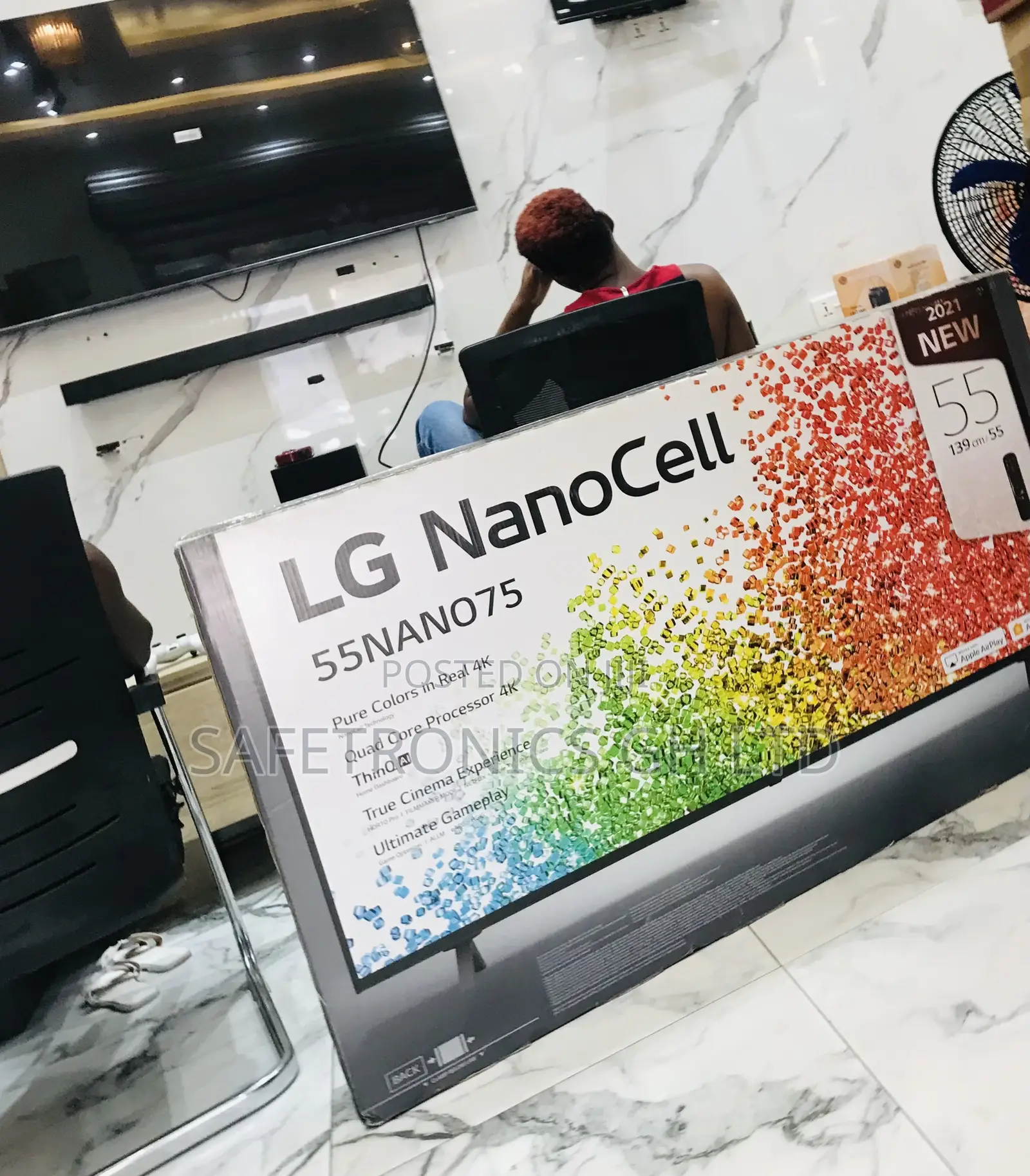 Original Smartscreen Led UHD Nanocell LG Nano75 Tv