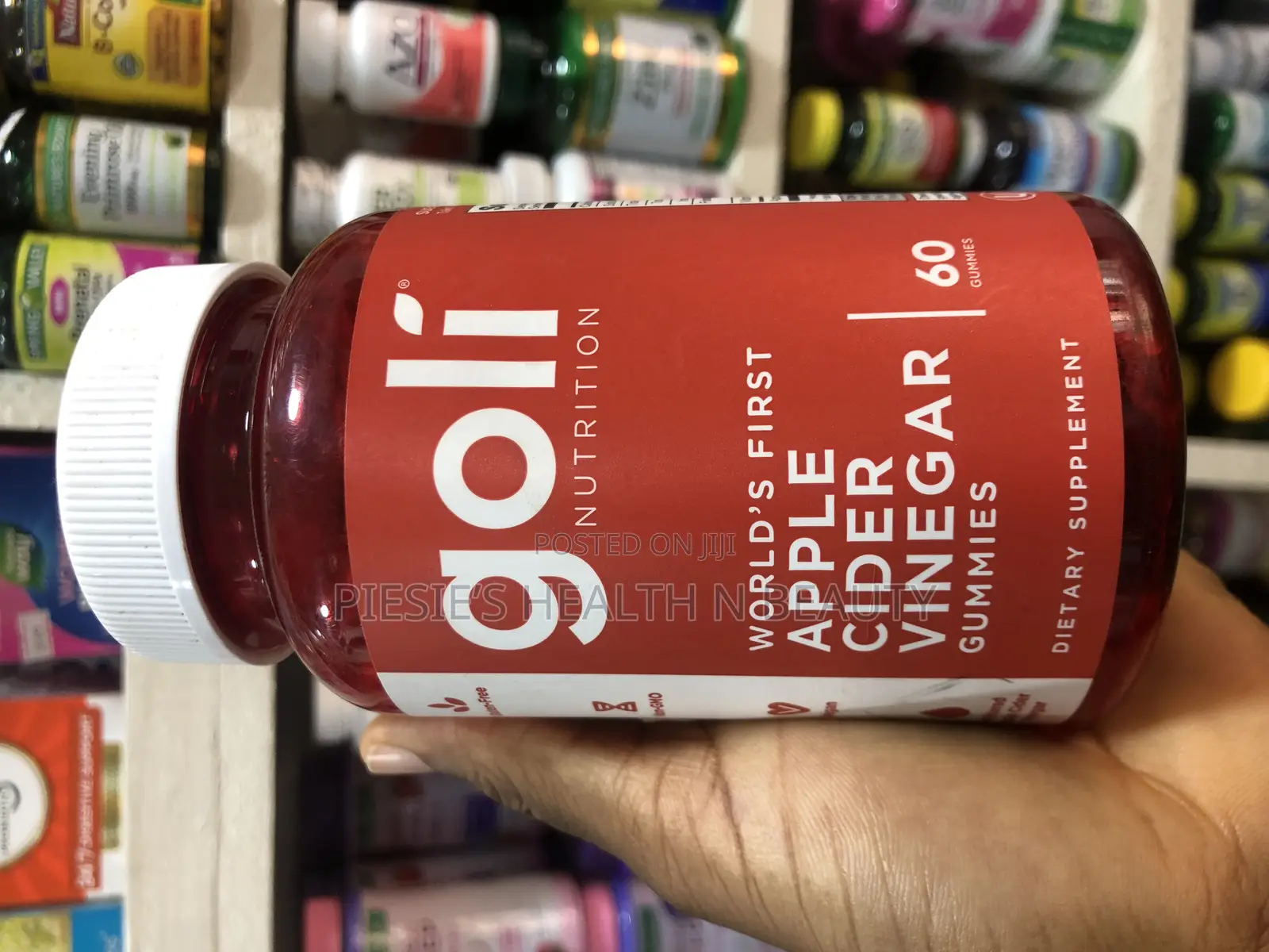 Goli Apple Cider Vinegar Gummies 60s