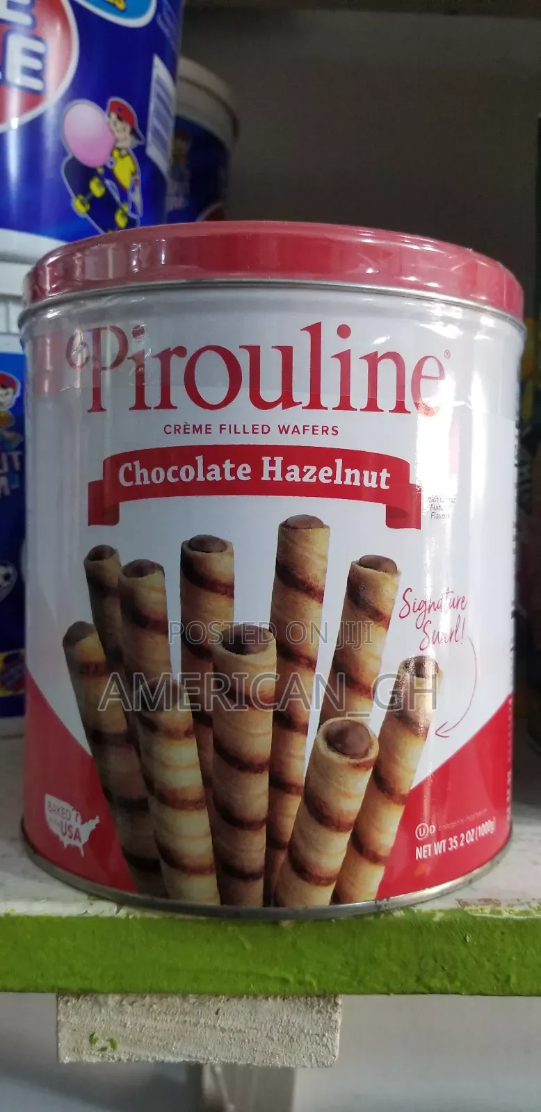 Pirouline Chocolate Hazelnut, 1000g