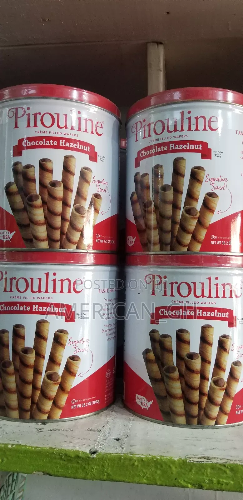 Pirouline Chocolate Hazelnut, 1000g